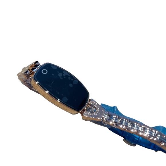 Stauer Smart Watch Ladies Slim Rose Gold Finish Linked Bracelet NWT - Picture 11 of 11